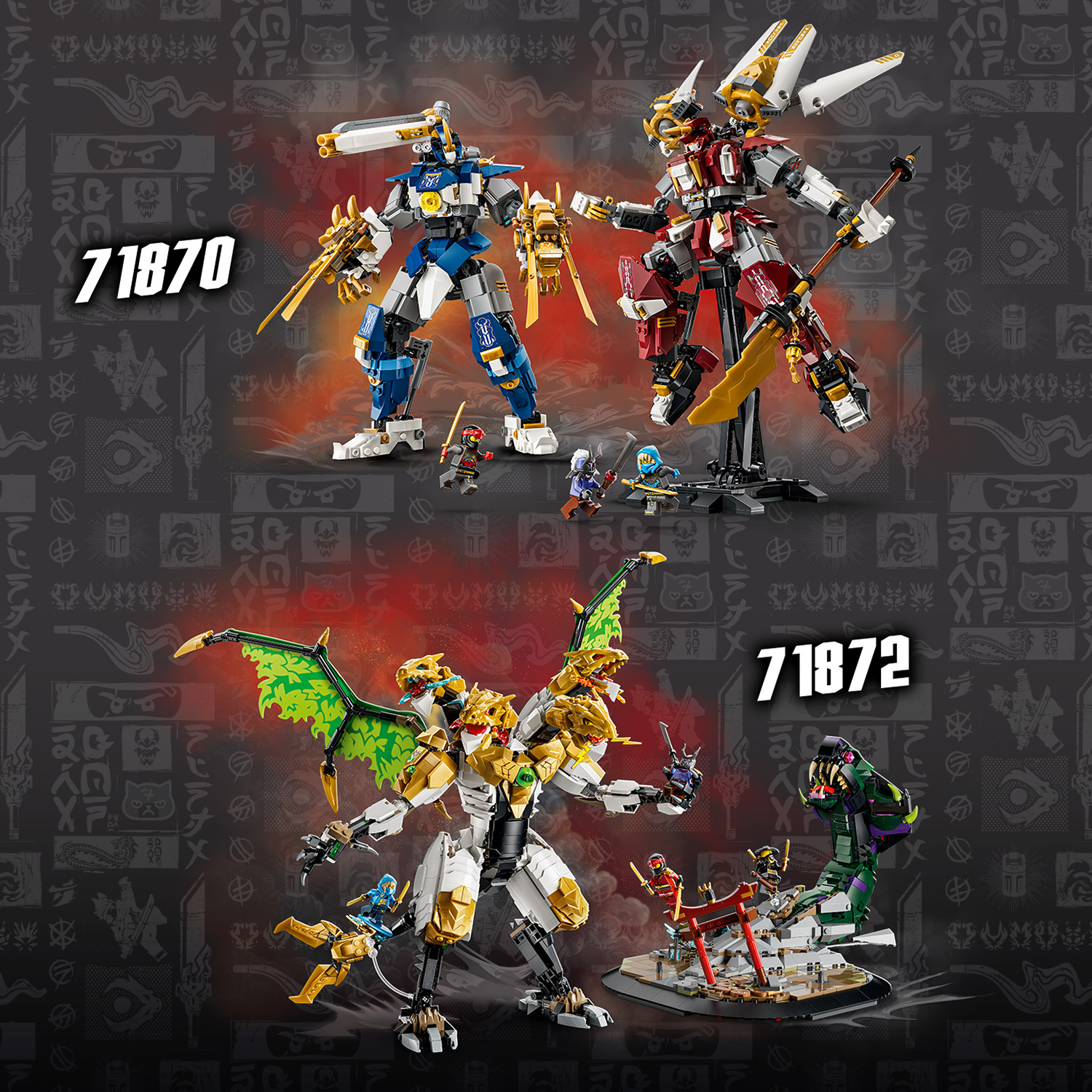 Weitere LEGO® NINJAGO® Sets zum Sammeln