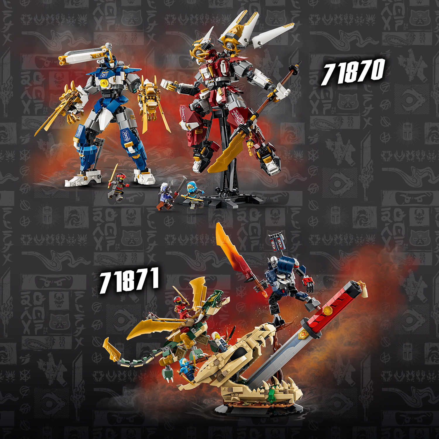 Weitere LEGO® NINJAGO® Sets zum Sammeln