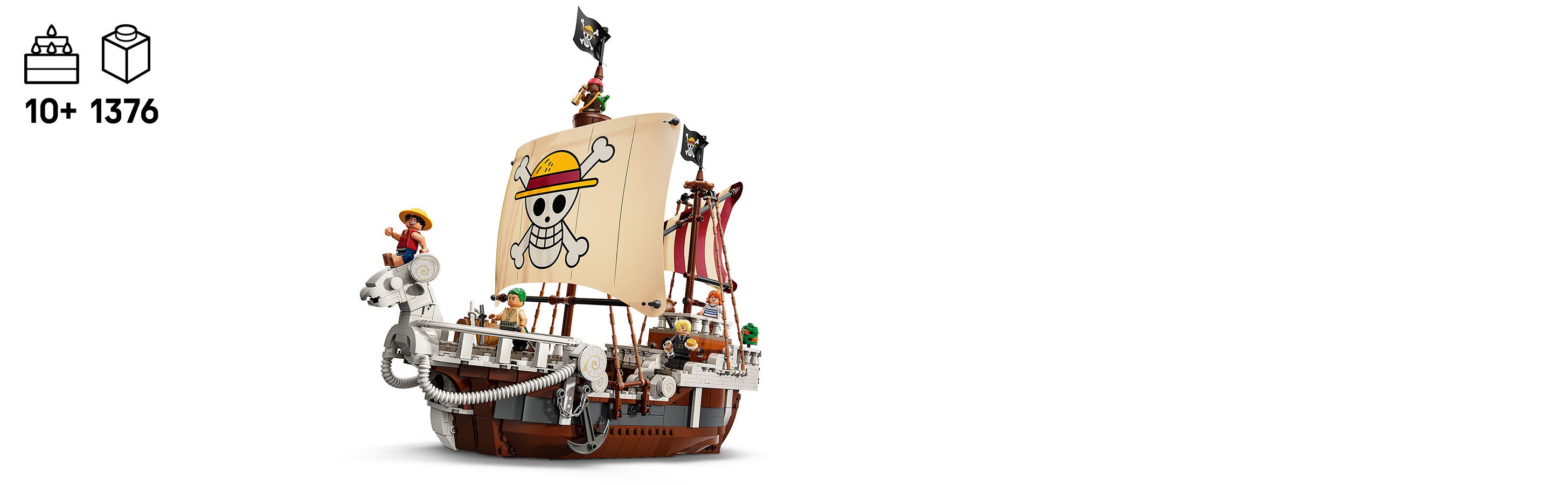 Originalgetreues Piratenschiff-Spielzeug