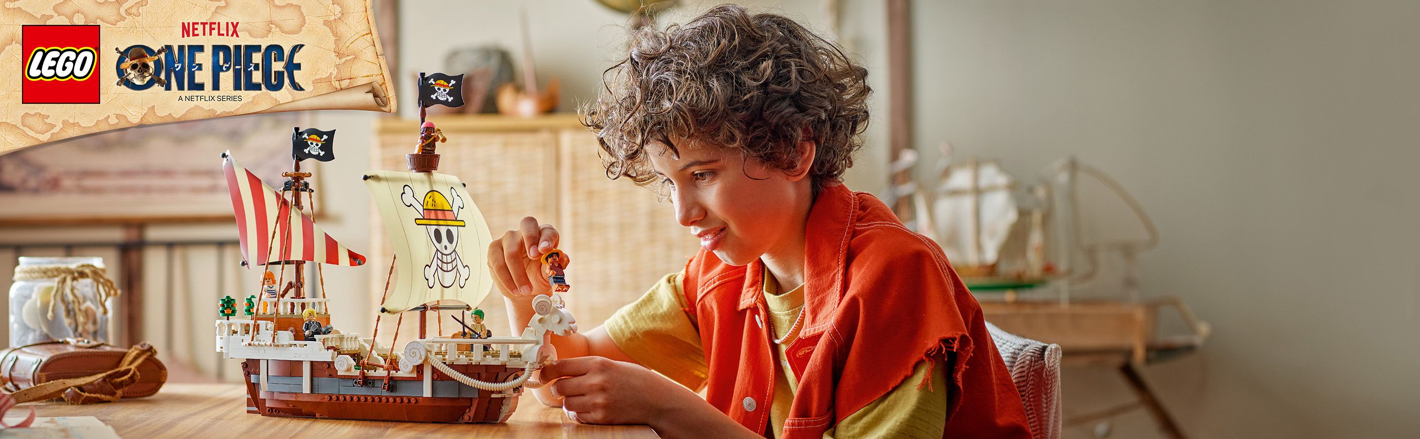 Segel setzen auf dem legendären Schiff der Strohhutpiraten