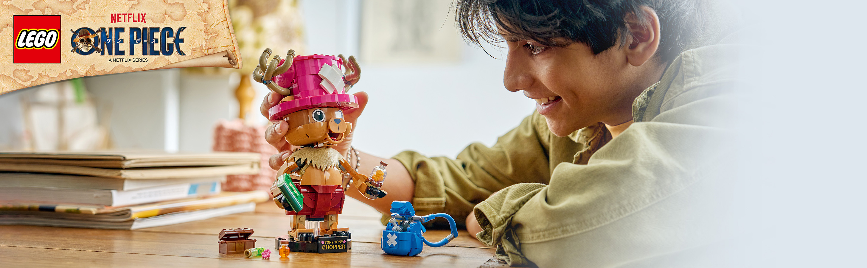 Chopper, der niedlichste Rentierdoktor, zum Bauen