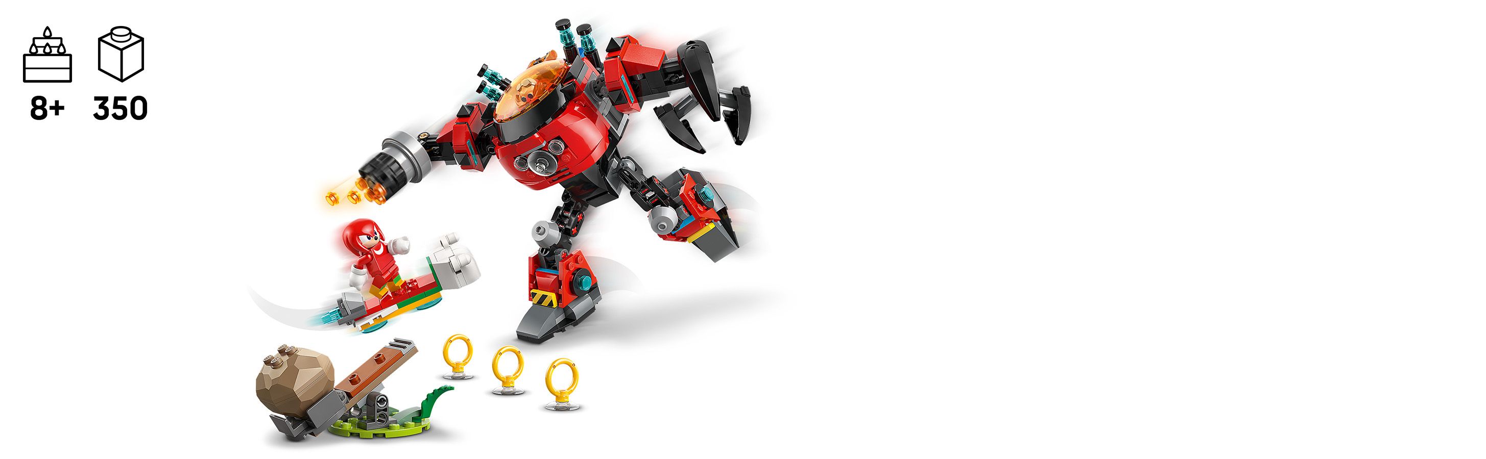 Eifriger Spaß mit einem Mech und einem Hoverboard