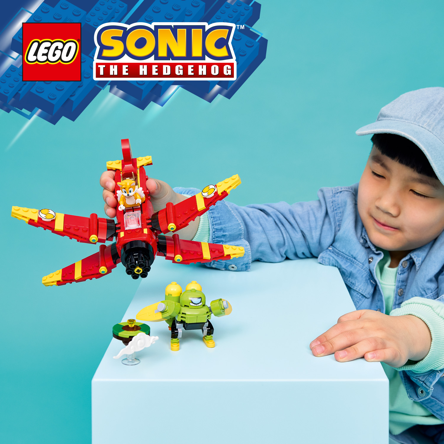 Ein tolles Bauabenteuer mit diesem Spielzeugflugzeug