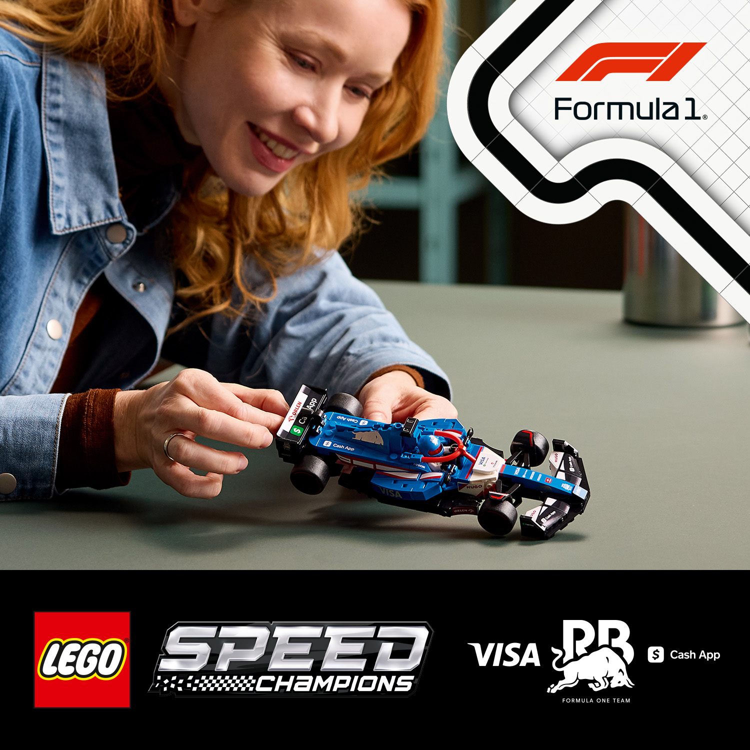 Visa Cash App RB VCARB 01 F1® Rennauto Set