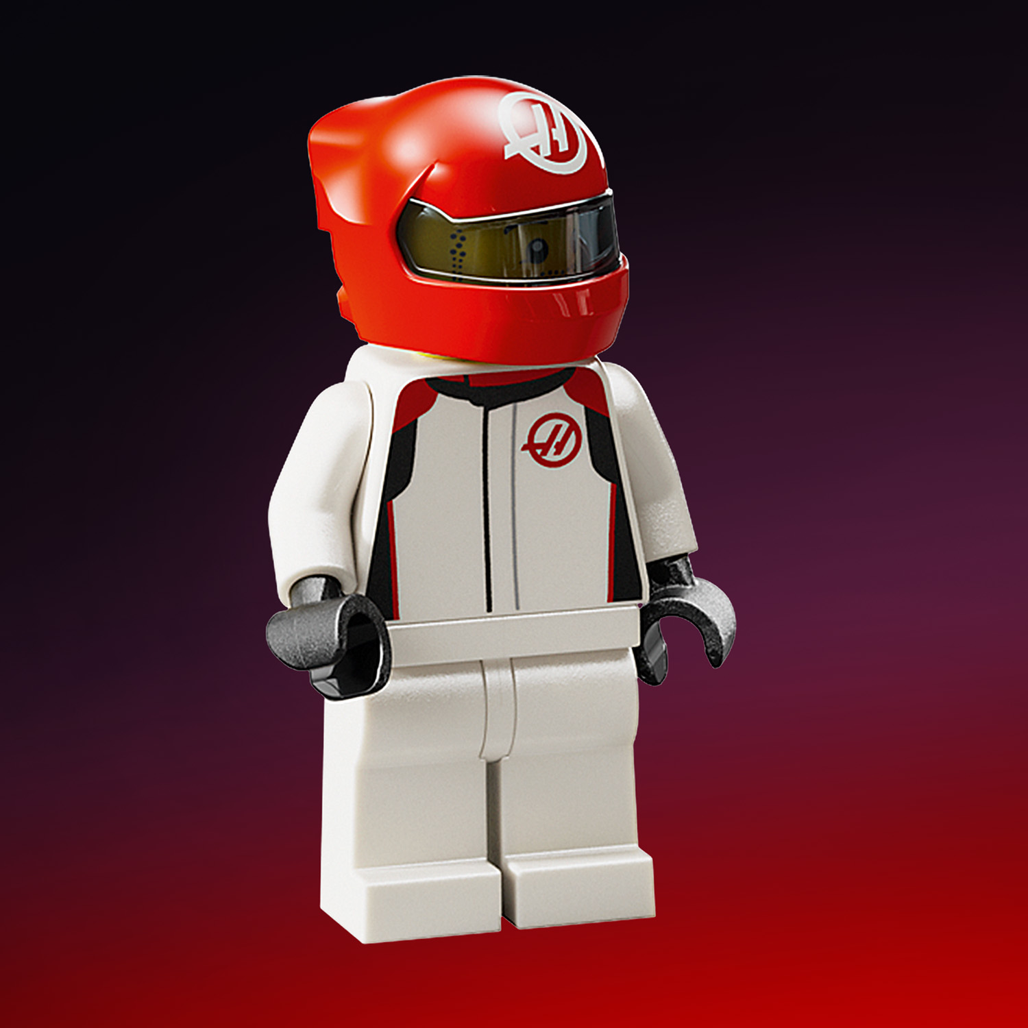 1 Rennfahrer-Minifigur