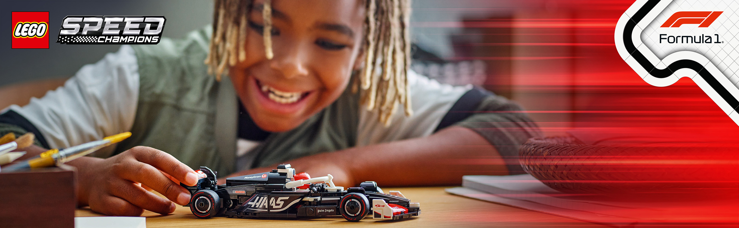 MoneyGram Haas F1® Team VF-24 Rennauto Set