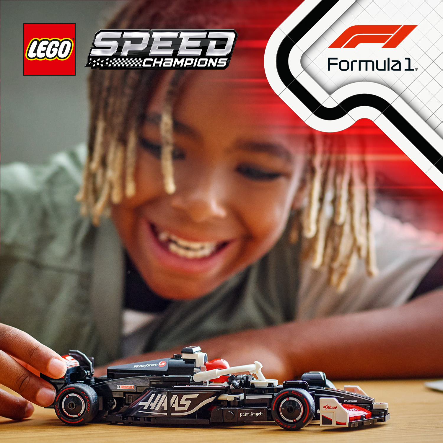 MoneyGram Haas F1® Team VF-24 Rennauto Set