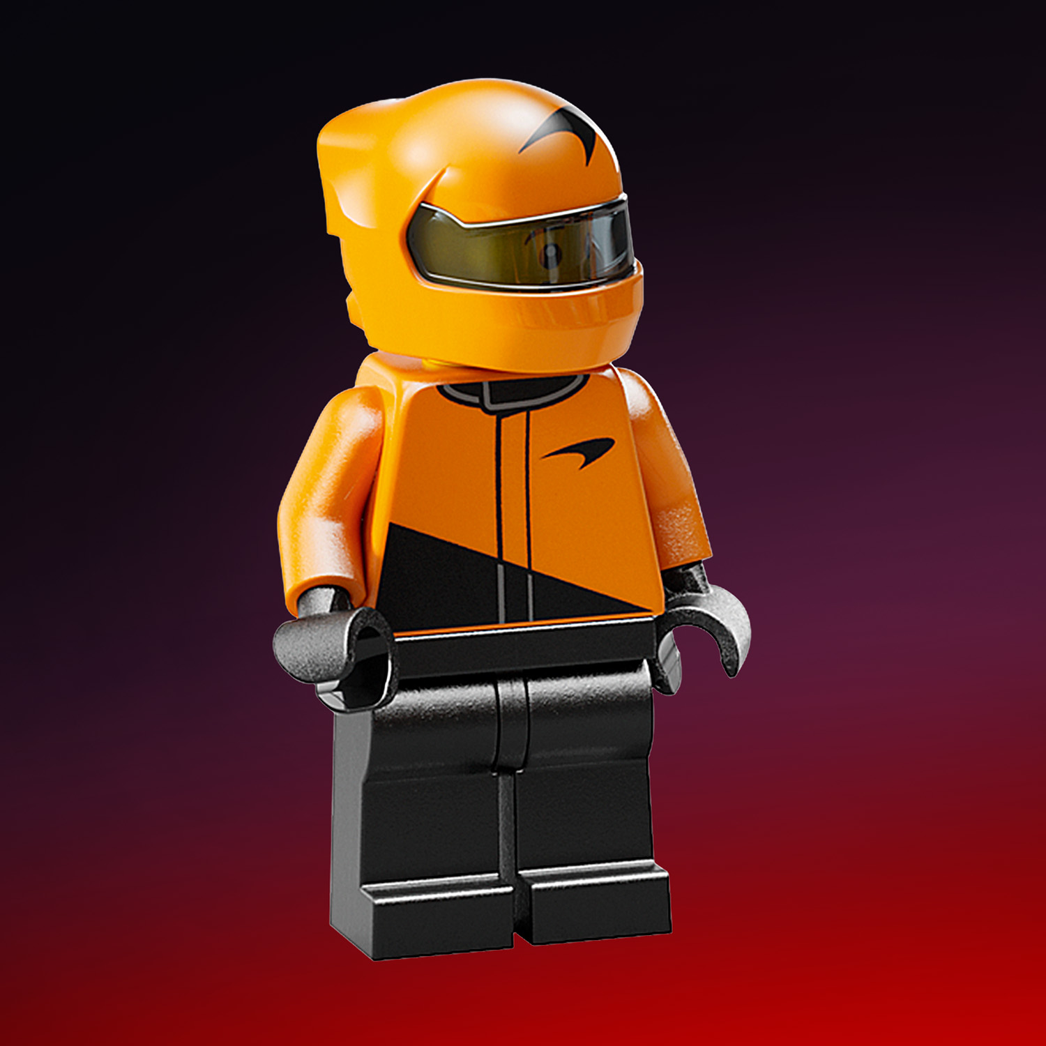 1 Rennfahrer-Minifigur