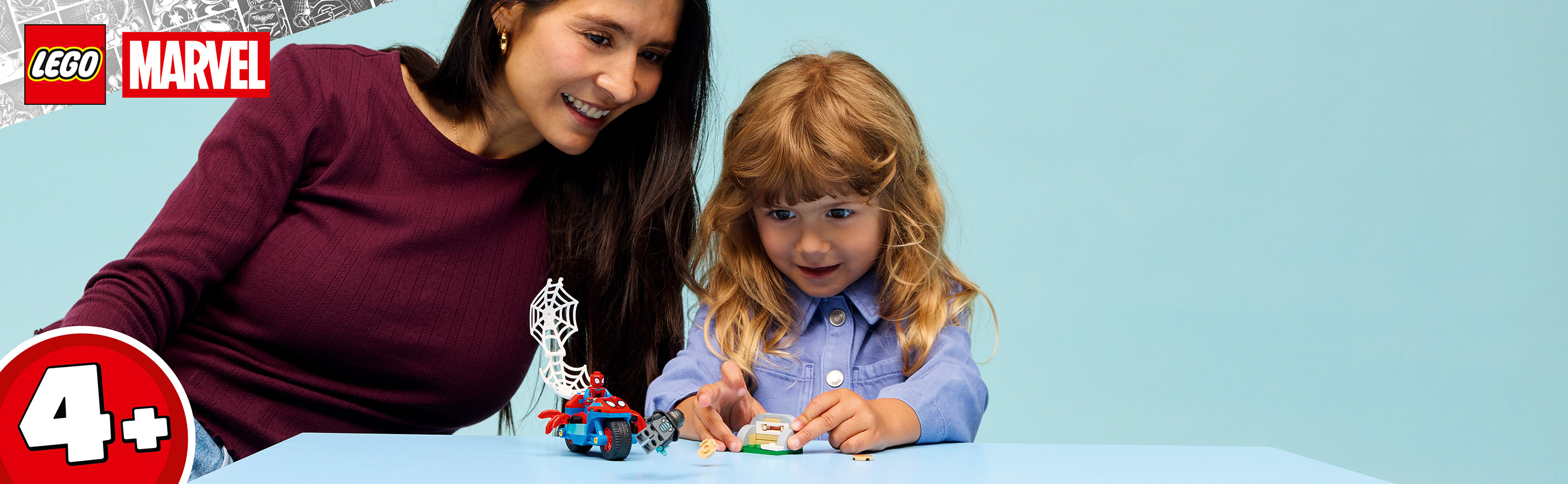 Mit Spideys Motorrad ist Action sicher