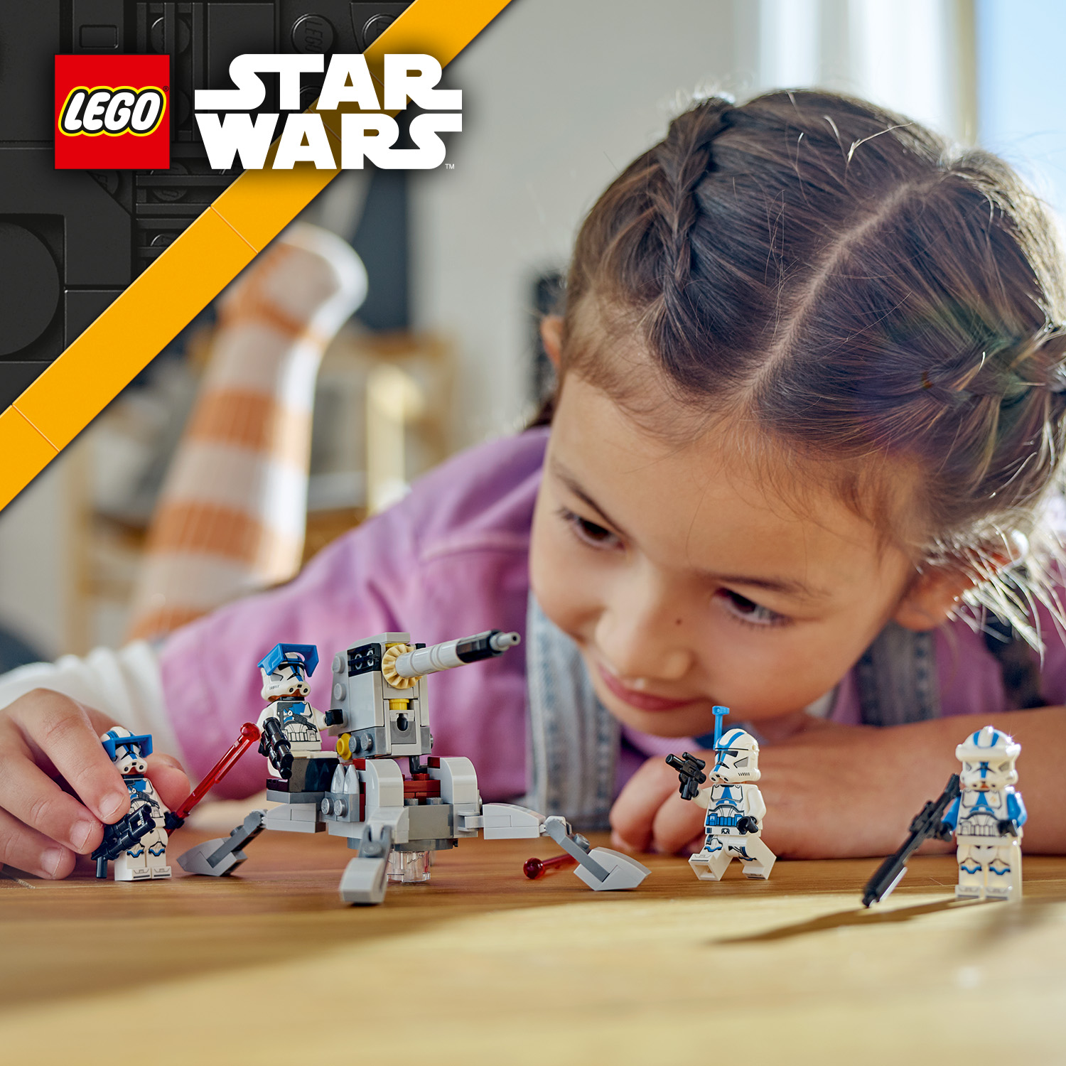 Action mit Clone Troopers Bauspielzeug