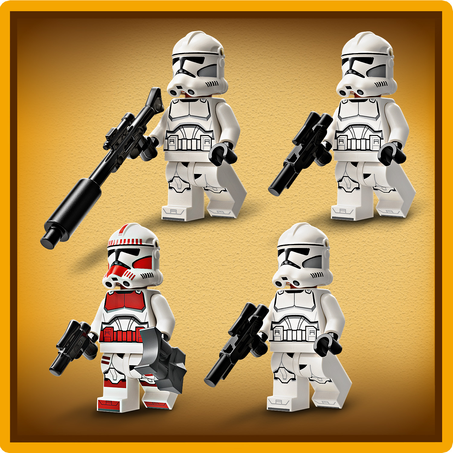 4 LEGO® Star Wars™ Minifiguren