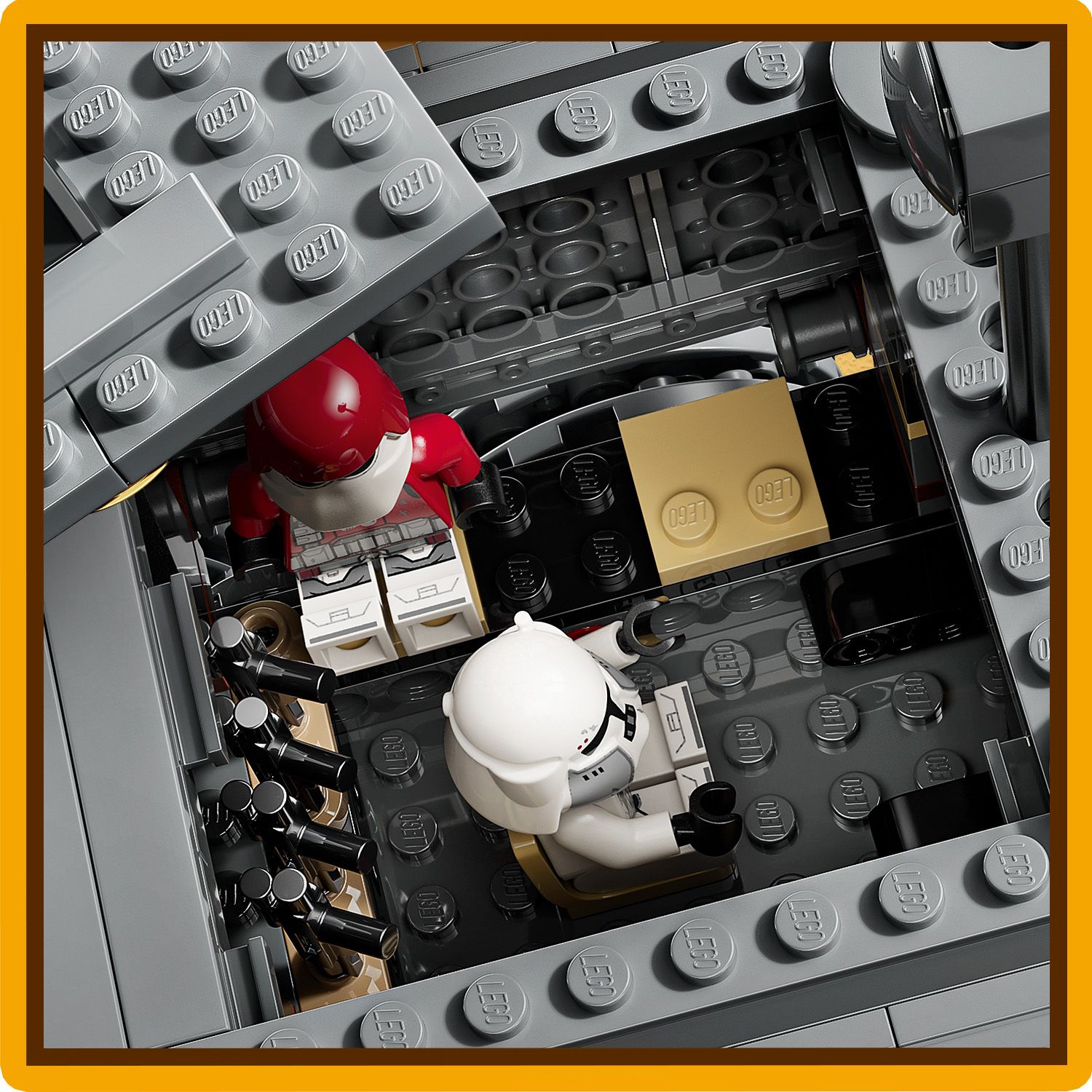 Viele Details im Inneren