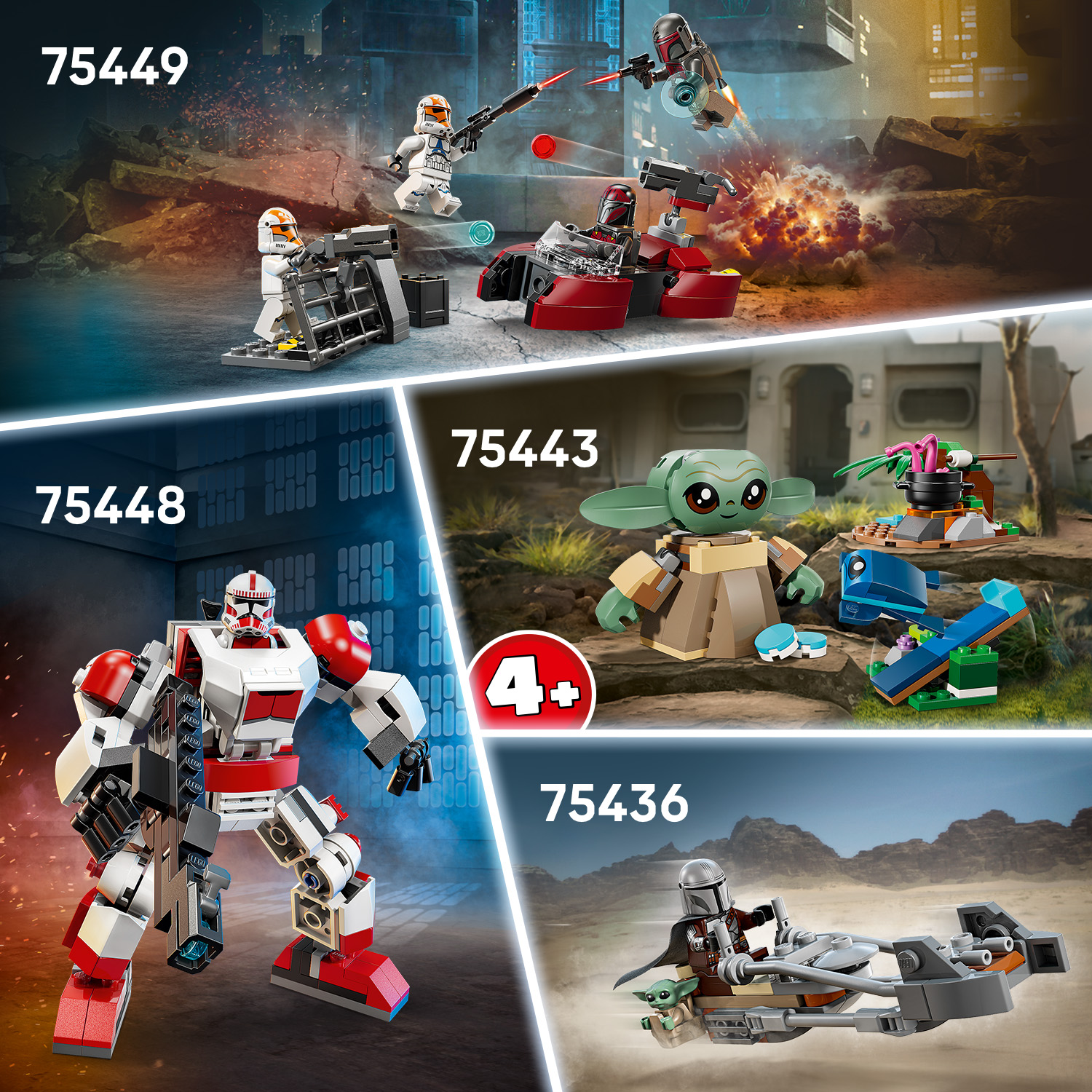 Star Wars™ Bauspielzeuge zum Sammeln für jedes Alter