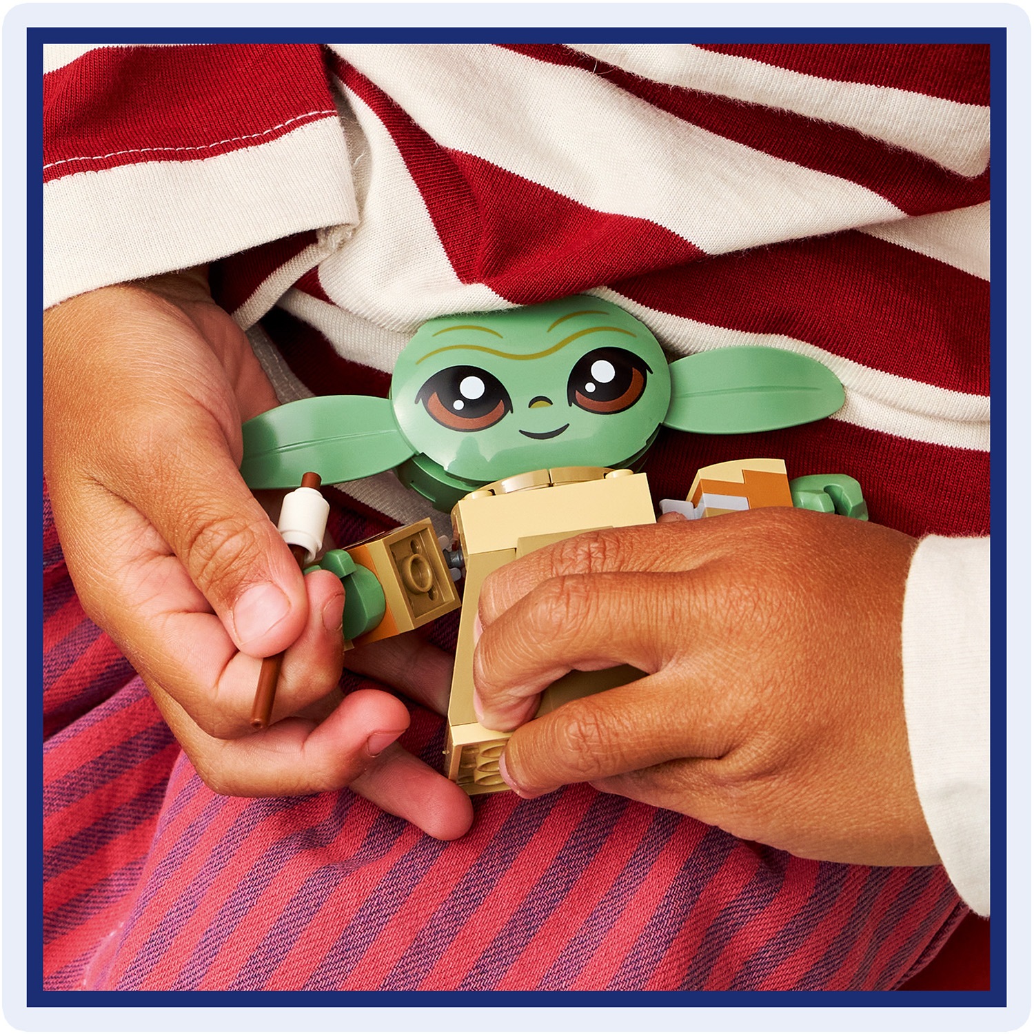 Bewegliche Grogu-Figur