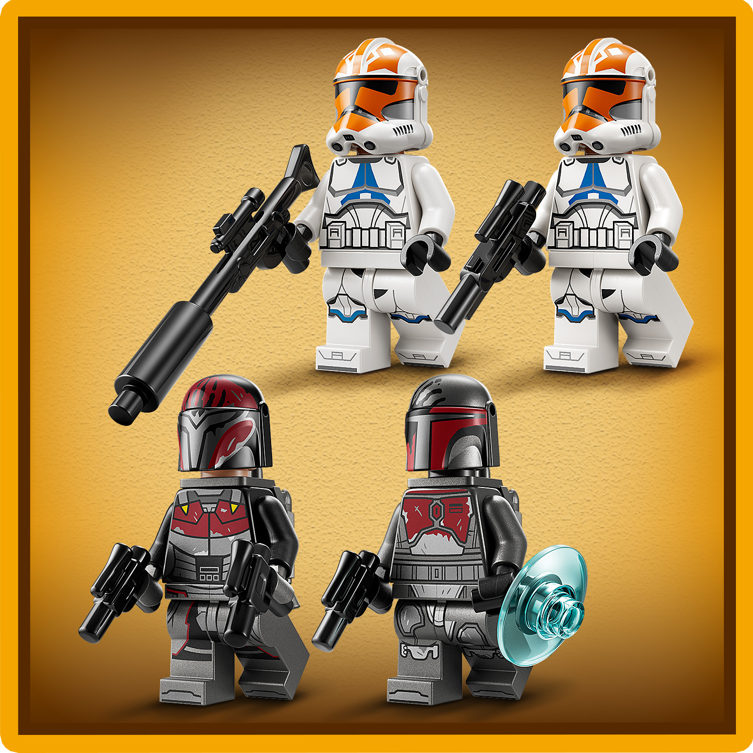 4 LEGO® Star Wars™ Minifiguren
