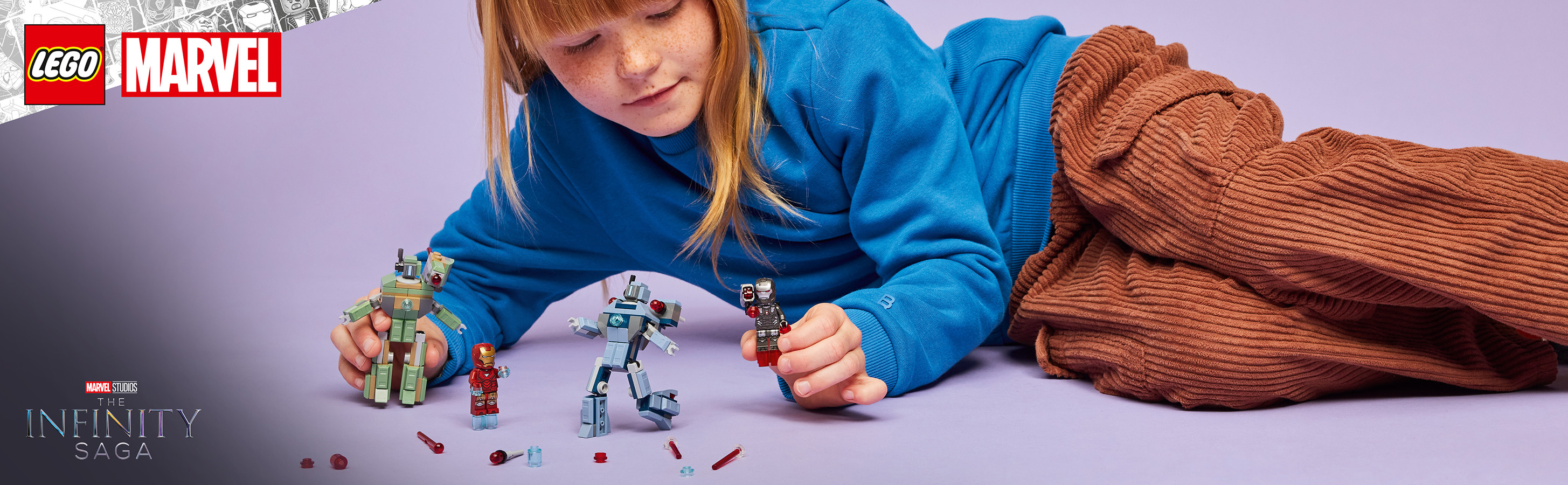 Iron Man Bauset für Superhelden-Action