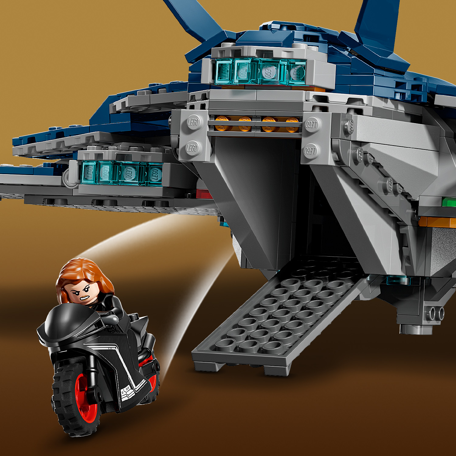 An Bord des Quinjet
