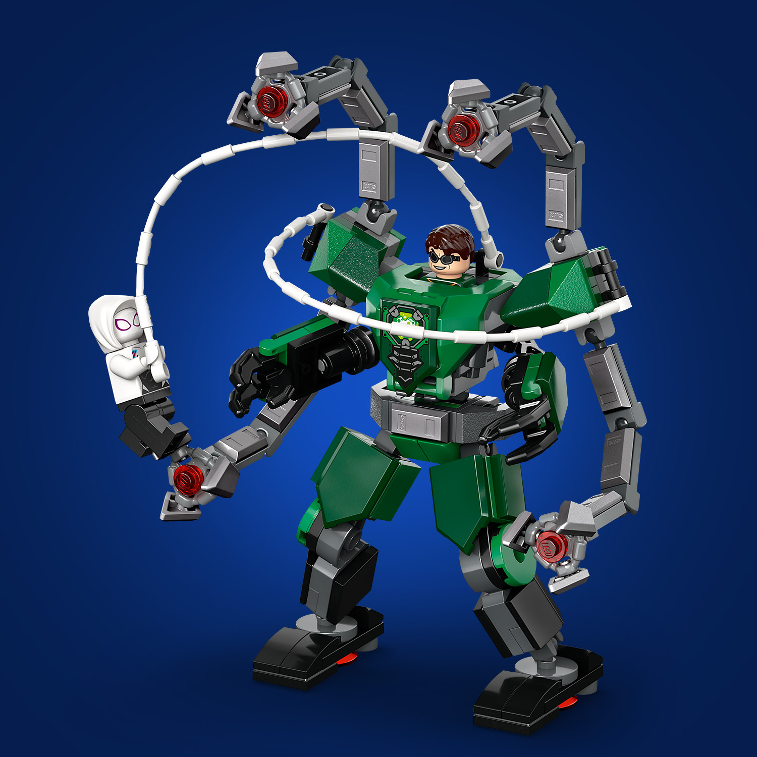 Doc Ock Mech beim Raufen