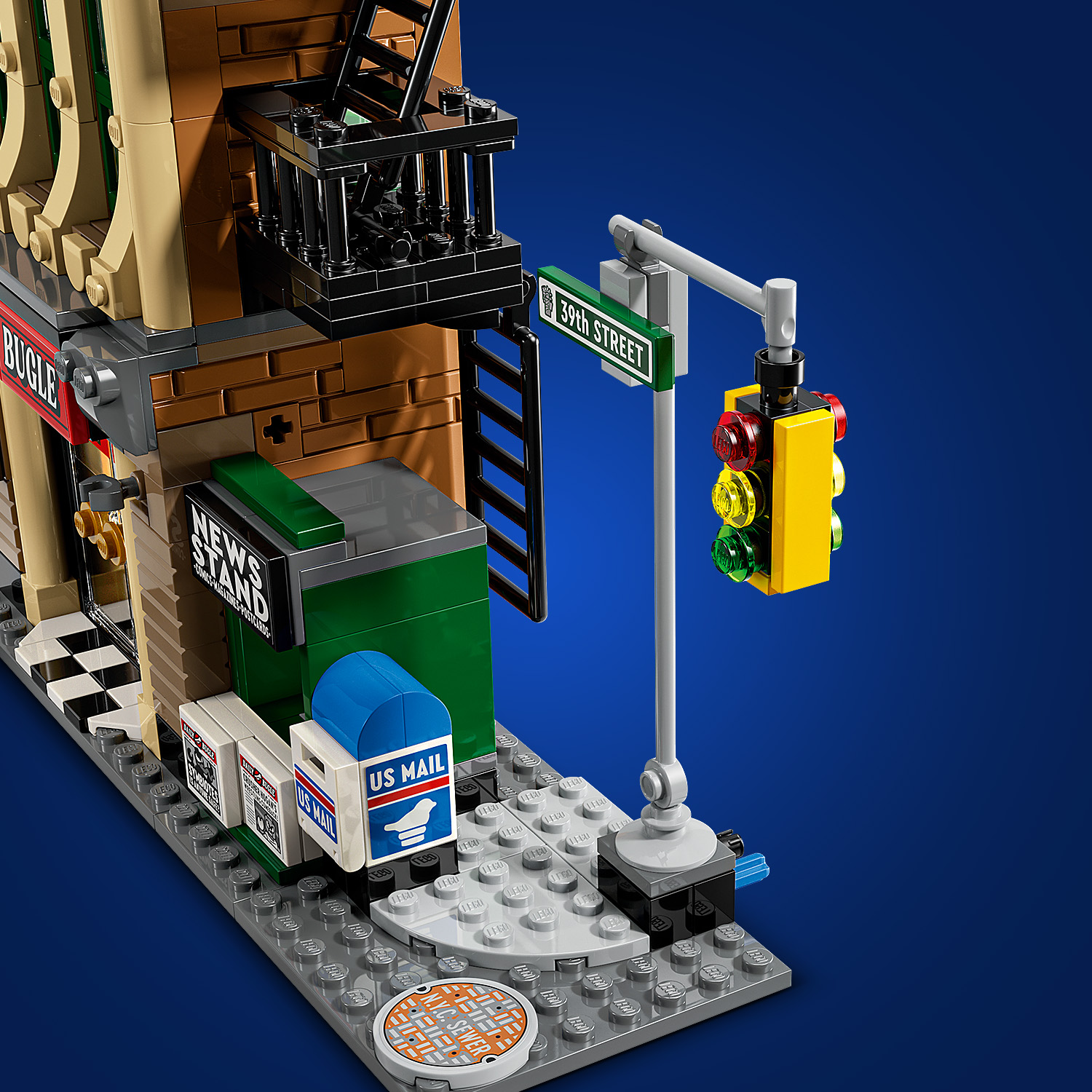 Straßenszene in der Stadt