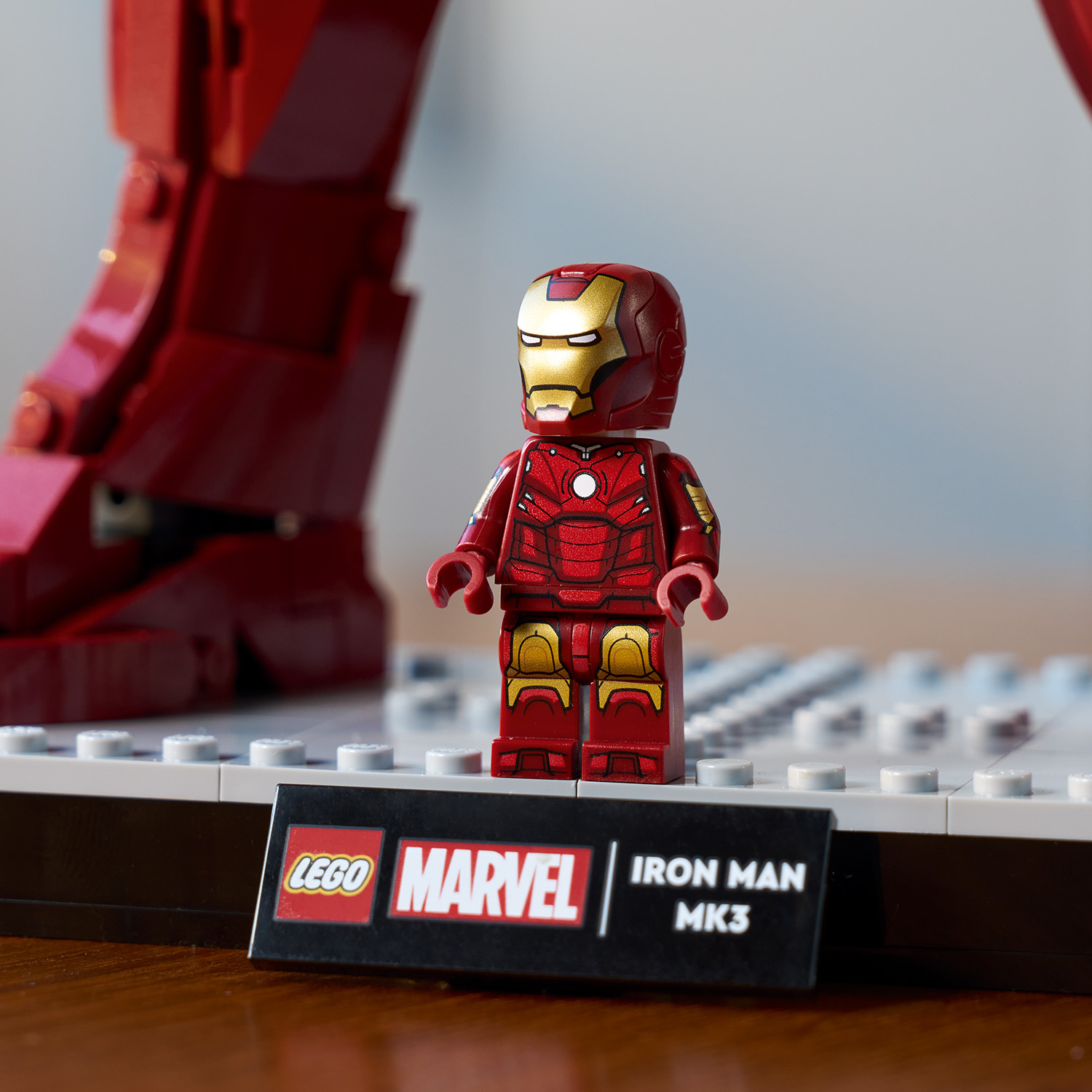 Iron Man Minifigur zum Anbringen