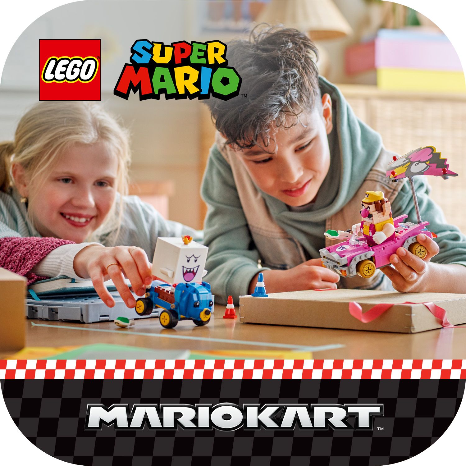Spannende Mario Kart™ Rennen zum Bauen