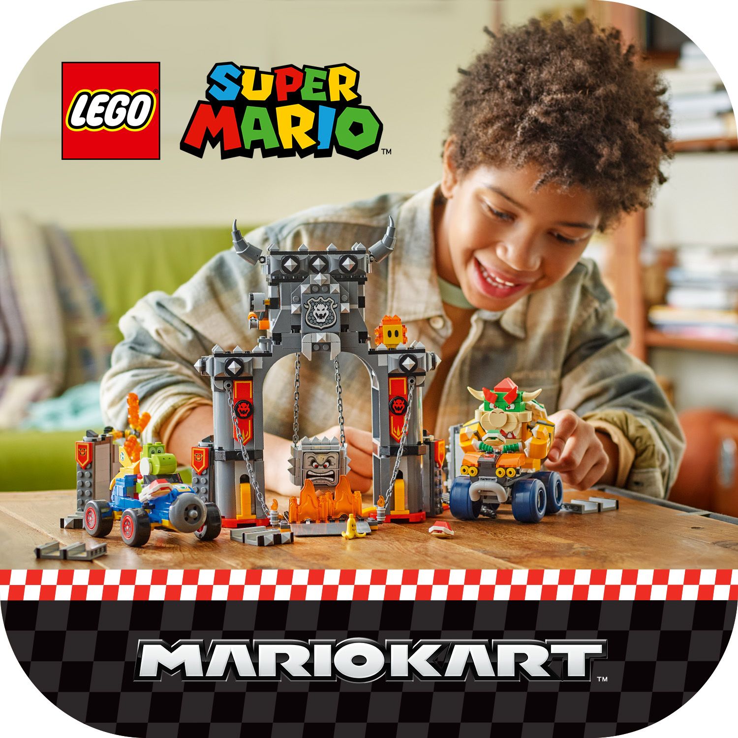 Actiongeladenes Rennspielset für Mario Kart™ Fans