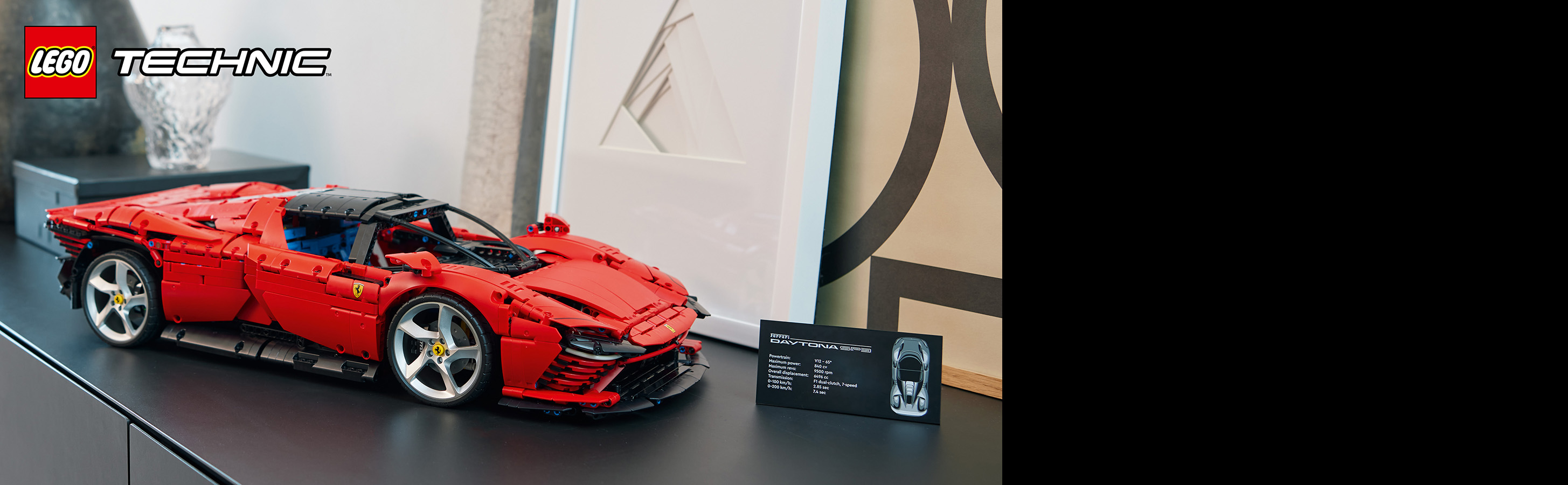 Ein Modell mit der Leidenschaft von Ferrari