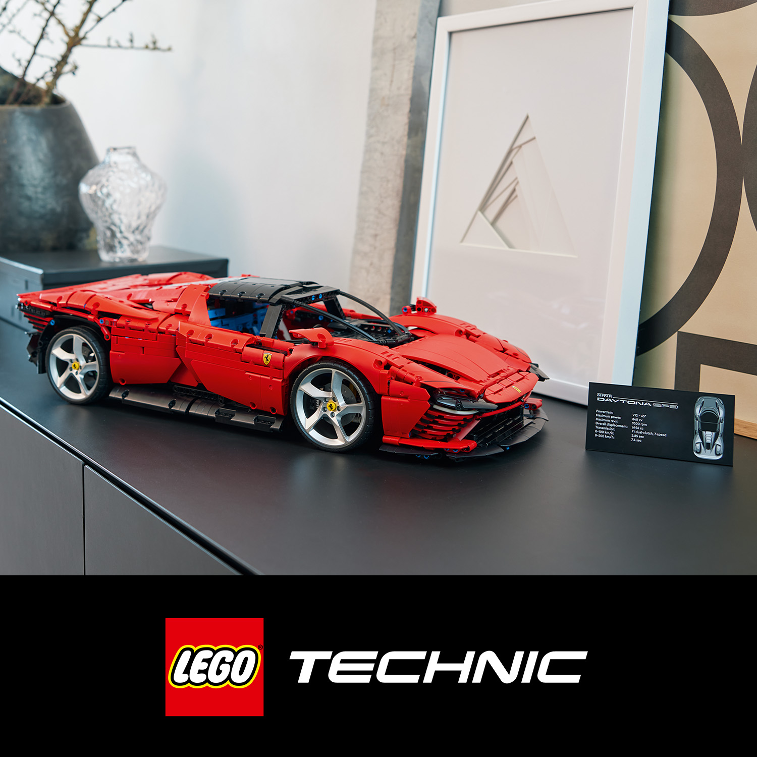 Ein Modell mit der Leidenschaft von Ferrari