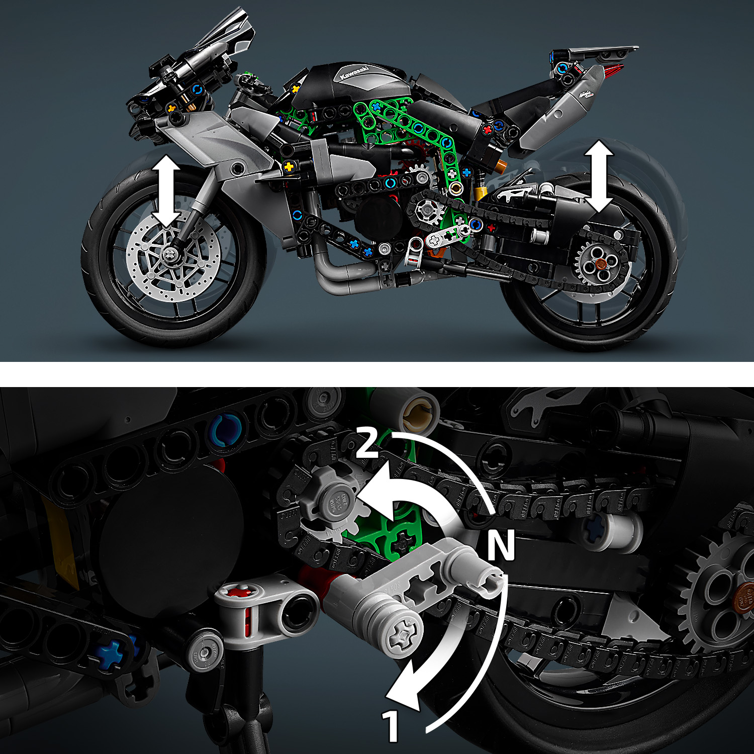Voller realistischer Details