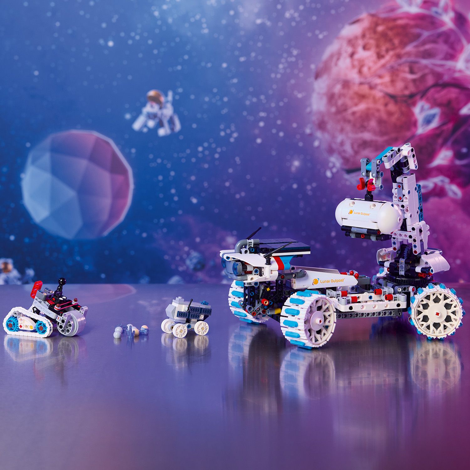 Lehrreiches Set für Weltraumfans