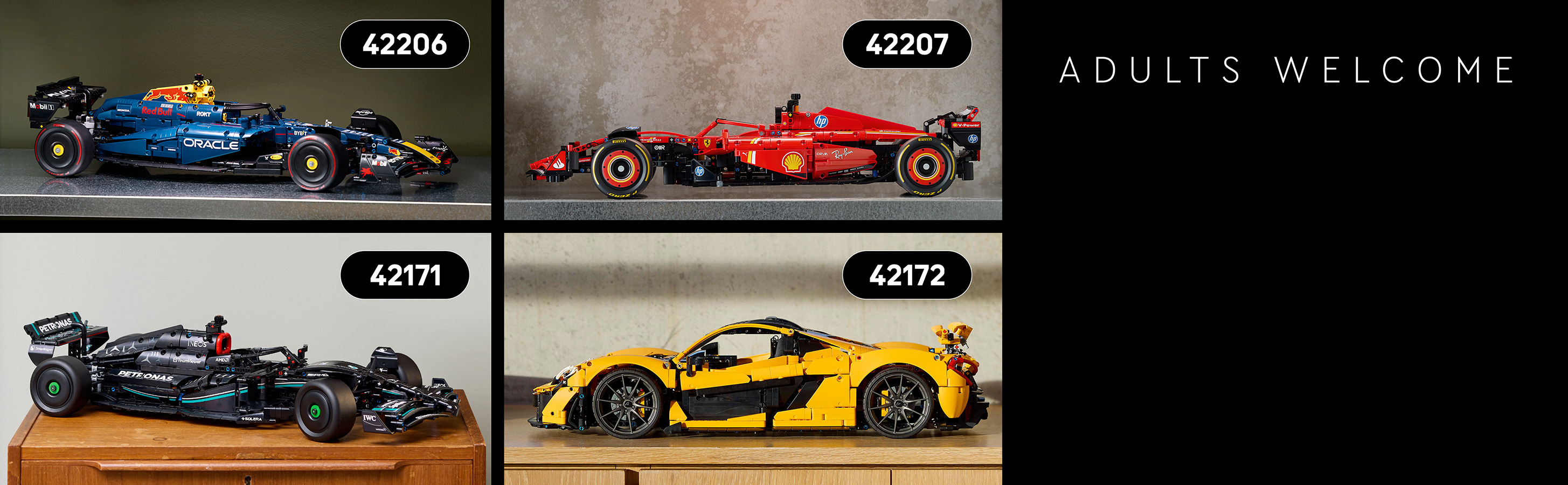 Viele weitere LEGO® Technic Sets für Erwachsene