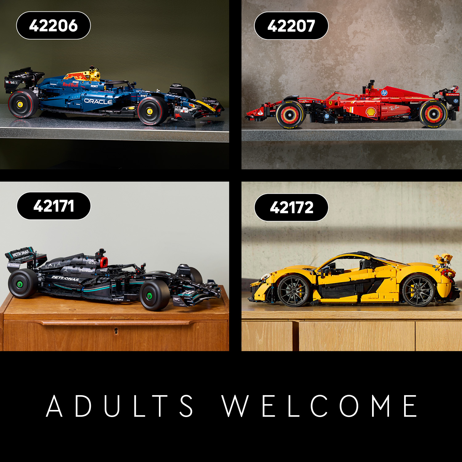 Viele weitere LEGO® Technic Sets für Erwachsene