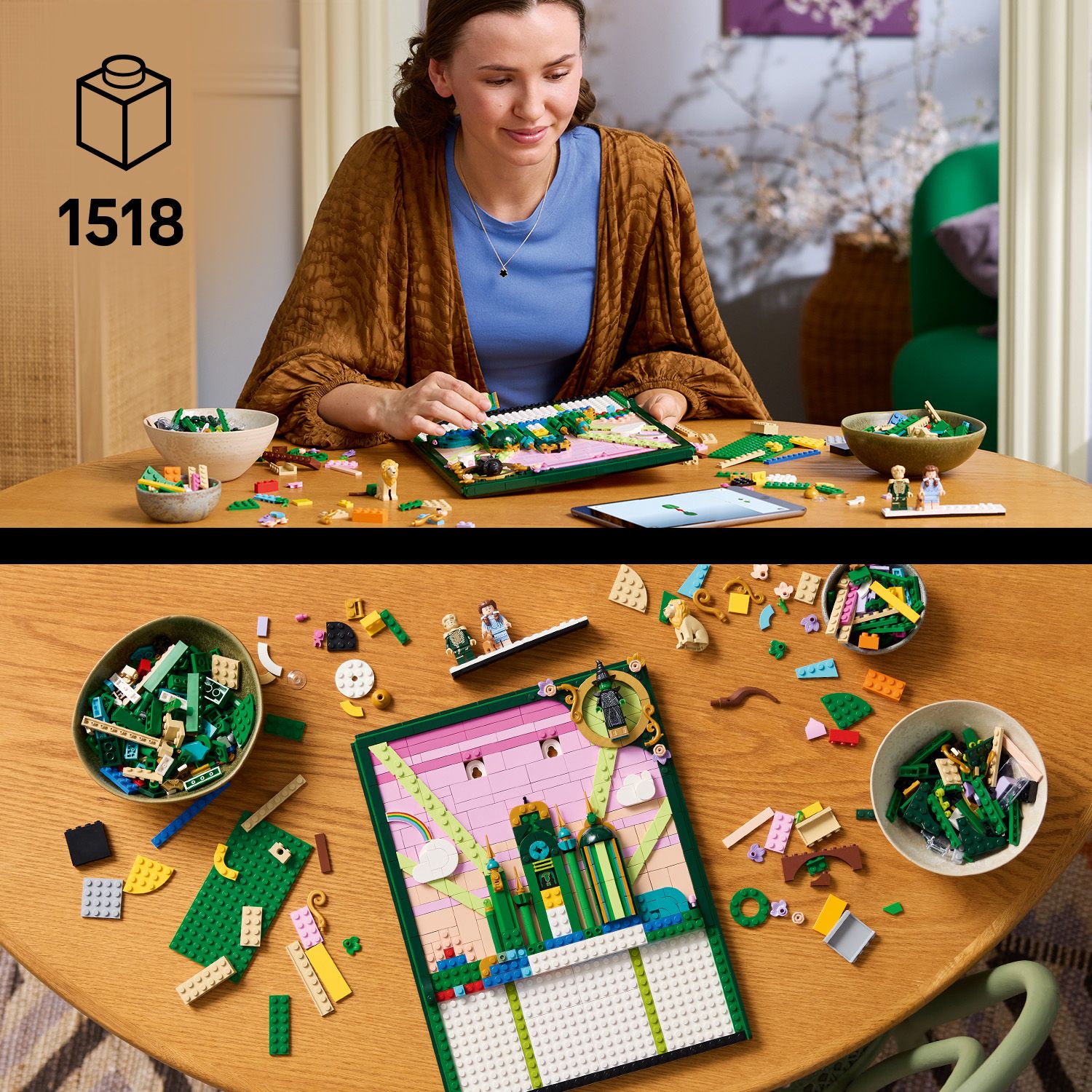 Dekorative Details – direkt von der Leinwand