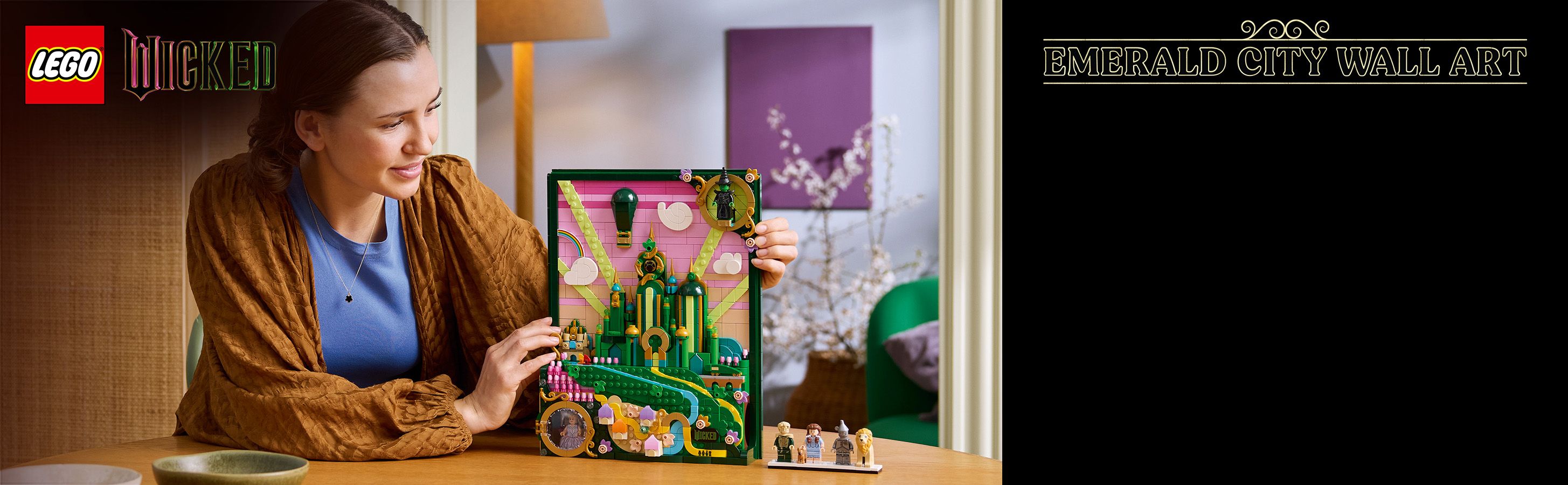 Wandkunst inspiriert von den Wicked Filmen