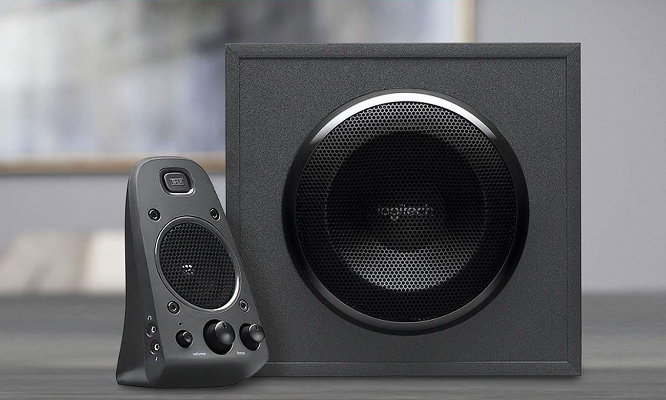 Logitech Z625 THX Speaker System Wszechstronne opcje połączeń, Obsługa do trzech zgodnych urządzeń