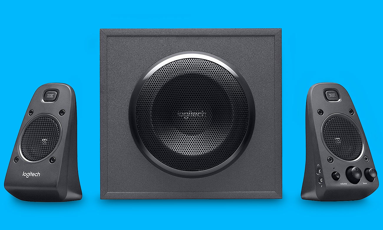 Logitech Z625 THX Speaker System Elementy sterujące tuż pod palcami, Dodatkowe wejścia