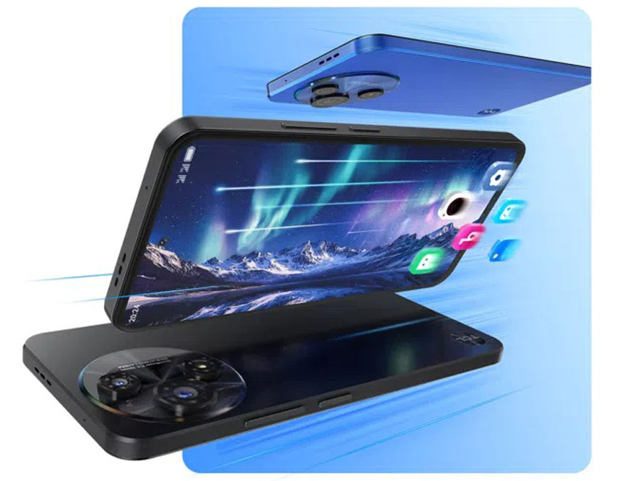 TCL 60 5G Bildschirm Rückseite