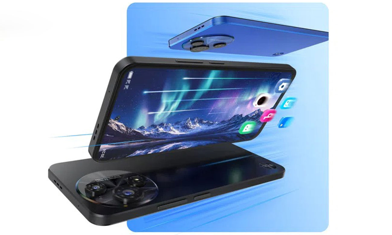 TCL 60 5G Bildschirm Rückseite