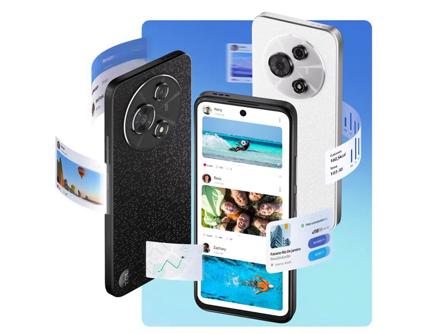 TCL 605 Bildschirm und Rückseite