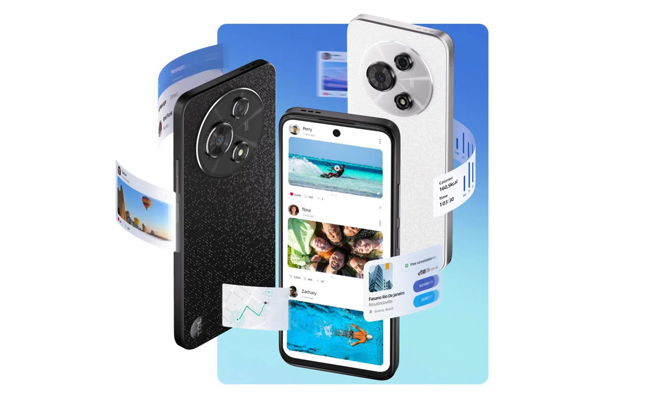 TCL 605 Bildschirm und Rückseite