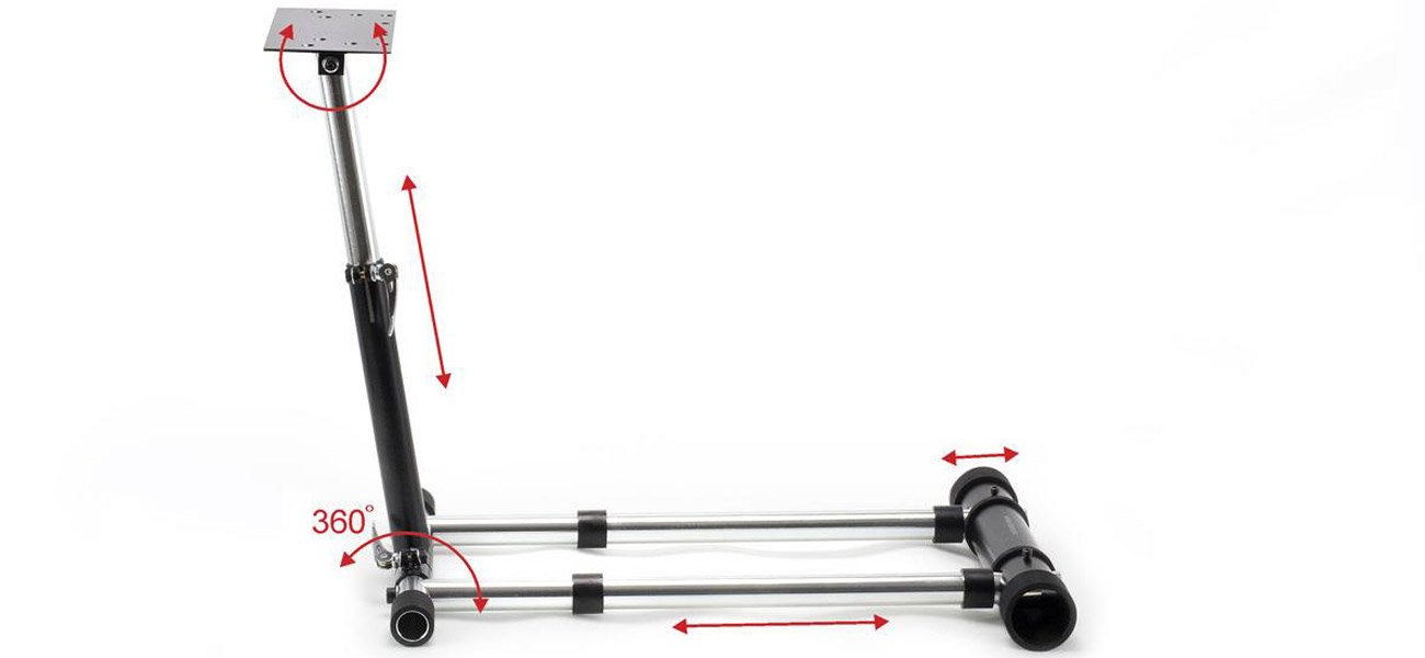 Stojak do kierownicy Wheel Stand Pro G7 DELUXE solidność, precyzja, kompaktowy rozmiar