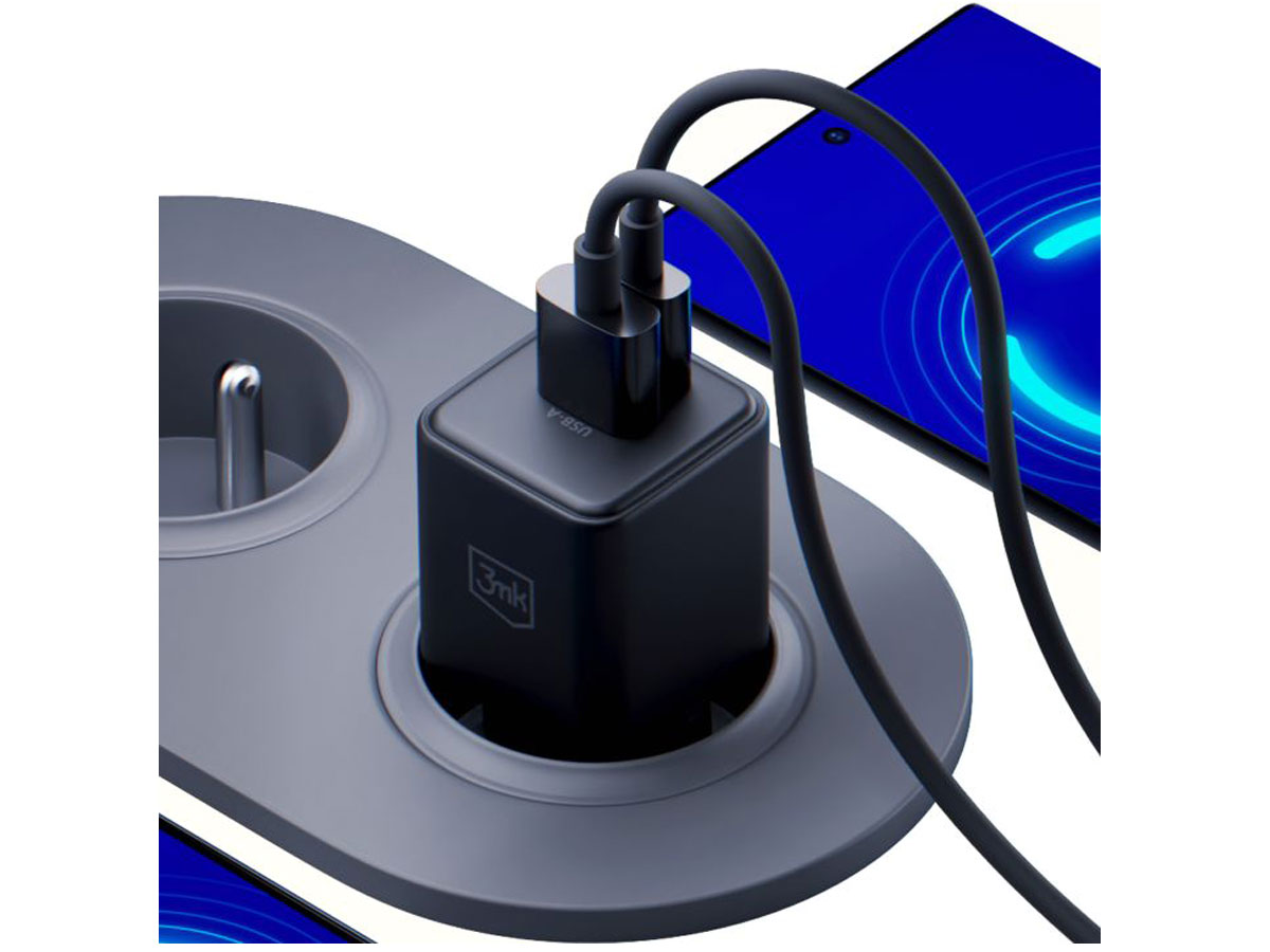 3mk hyper gan charger 20w laden