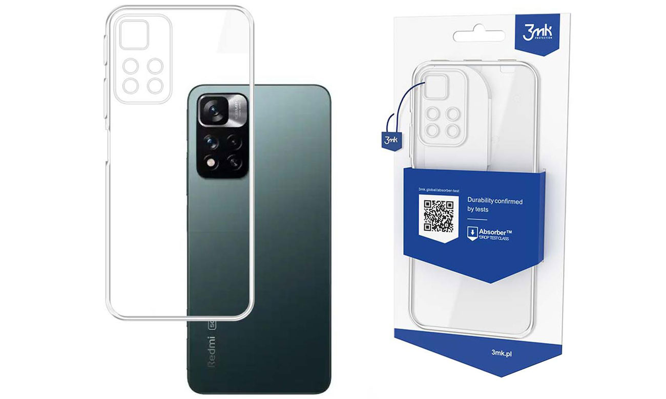 3MK klar Case für Xiaomi Redmi Note 11 Pro