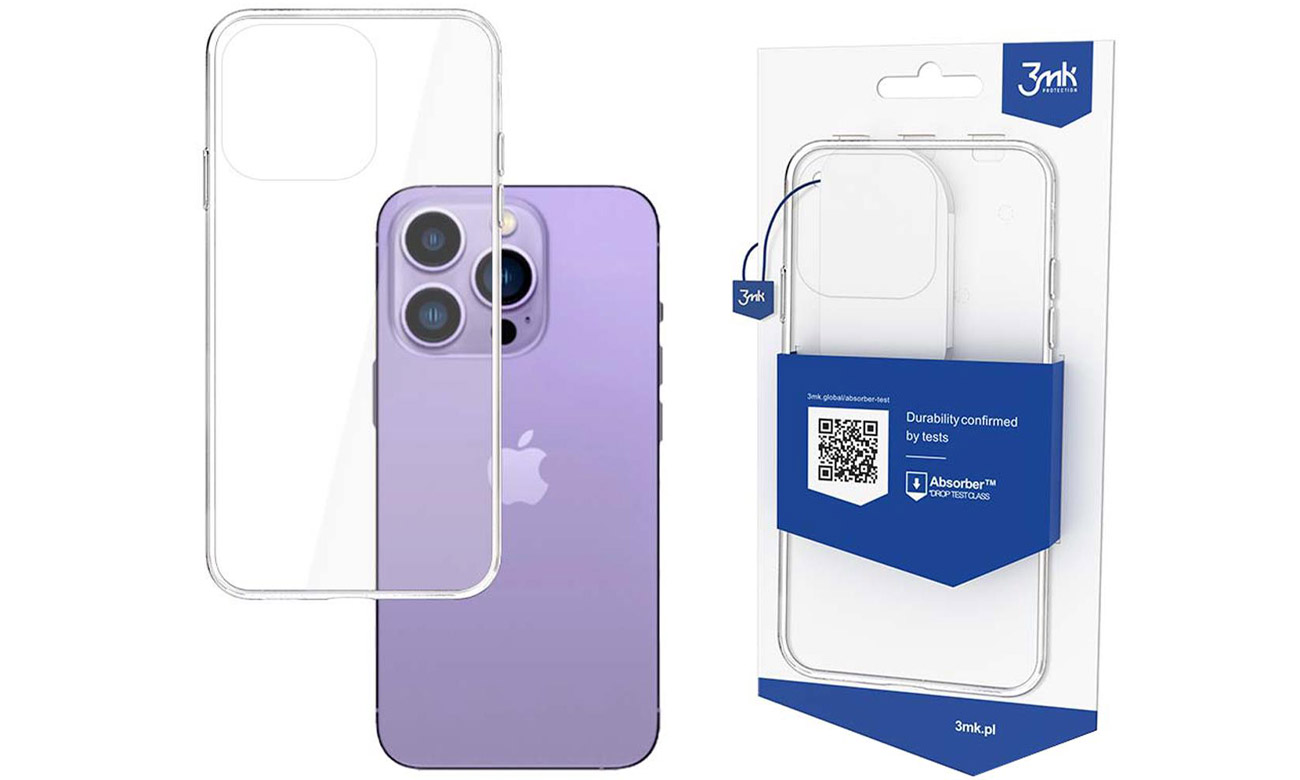 Etui 3mk Clear Case für iPhone 14 Pro Max