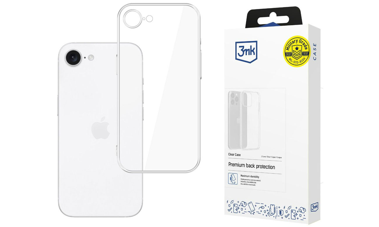 3mk Clear Case für iPhone 16E