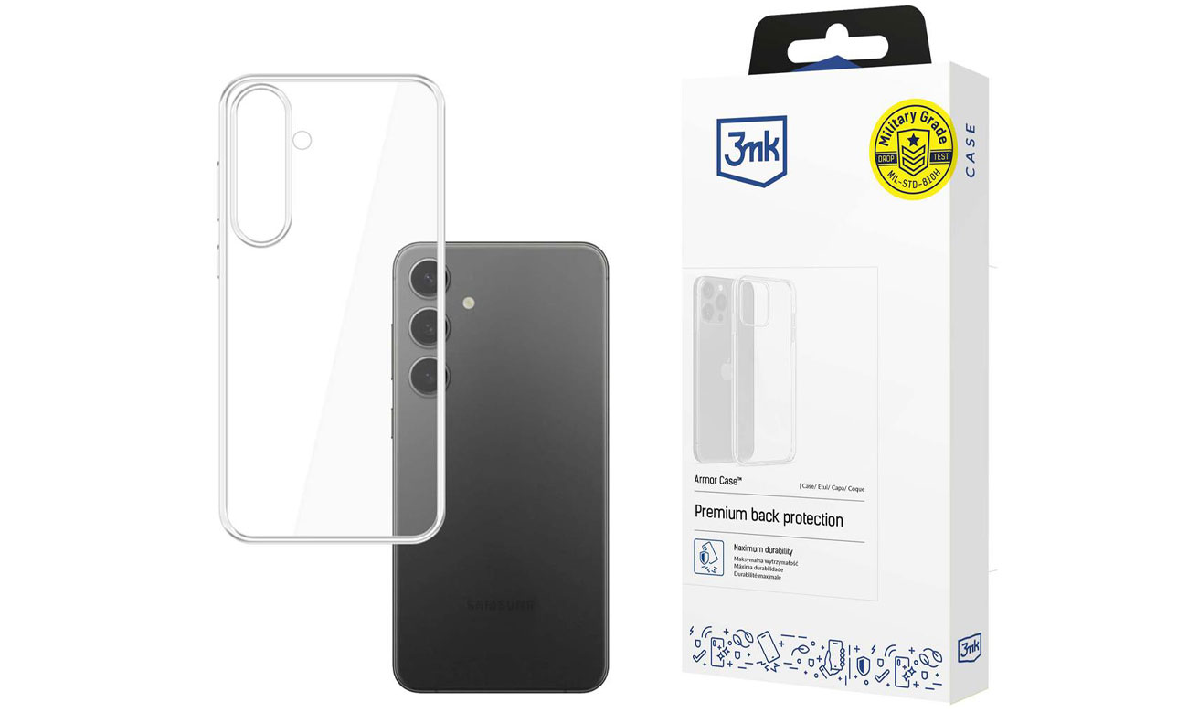 3mk Clear Case für Samsung Galaxy S25