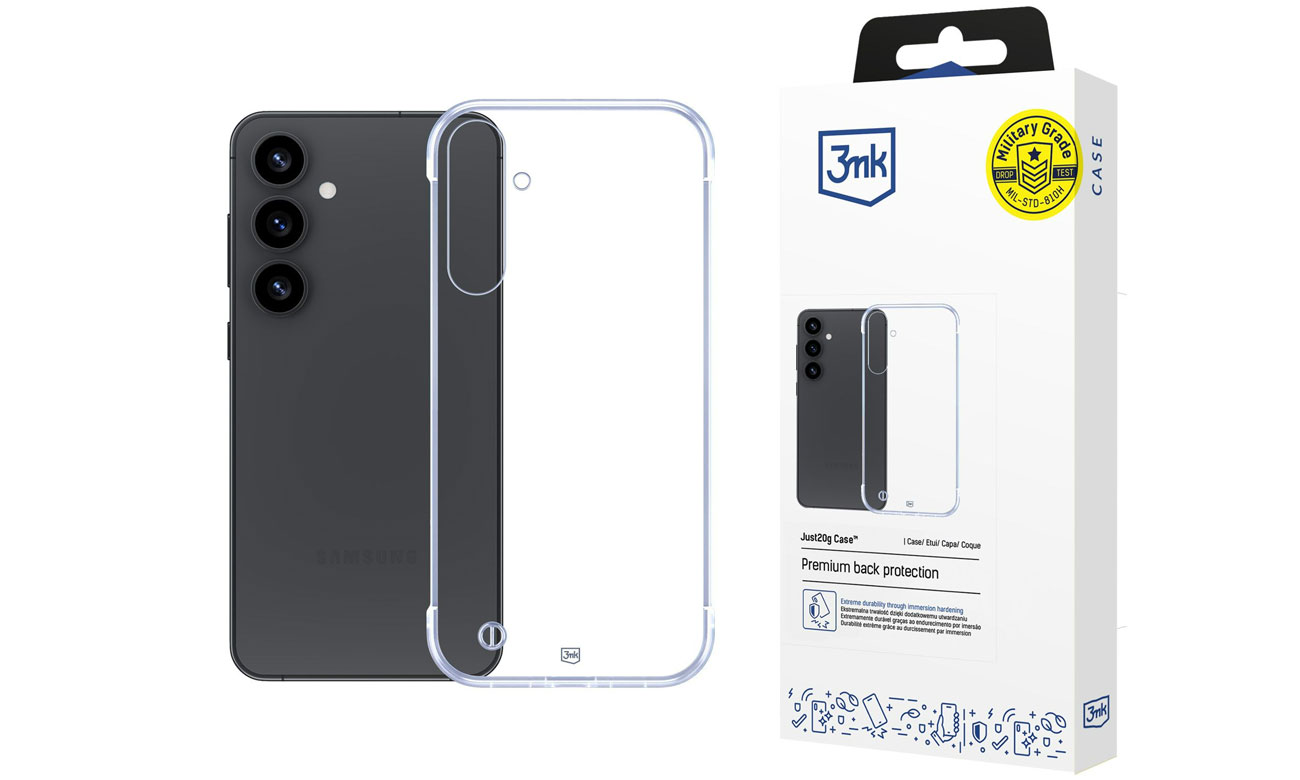 3mk Clear Case für Samsung Galaxy S25+