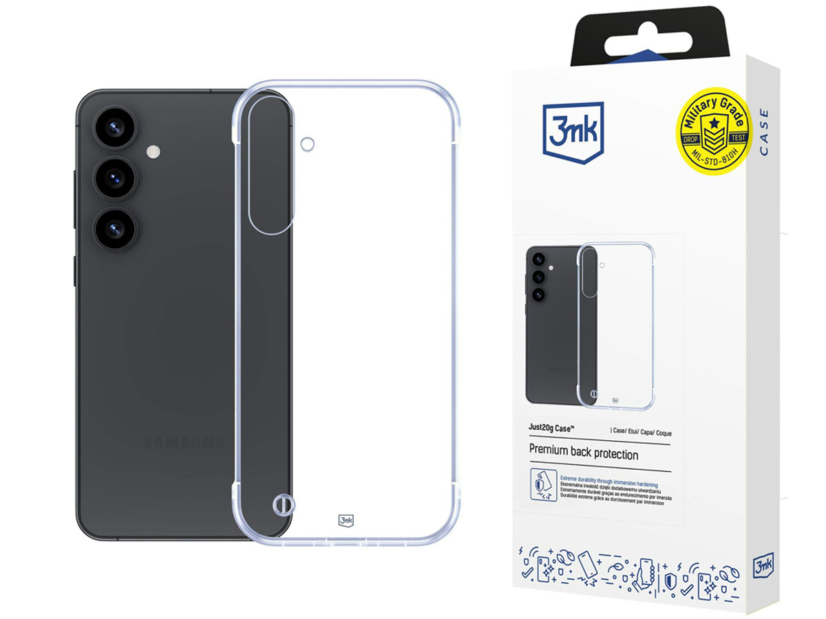 3mk Clear Case für Samsung Galaxy S25+