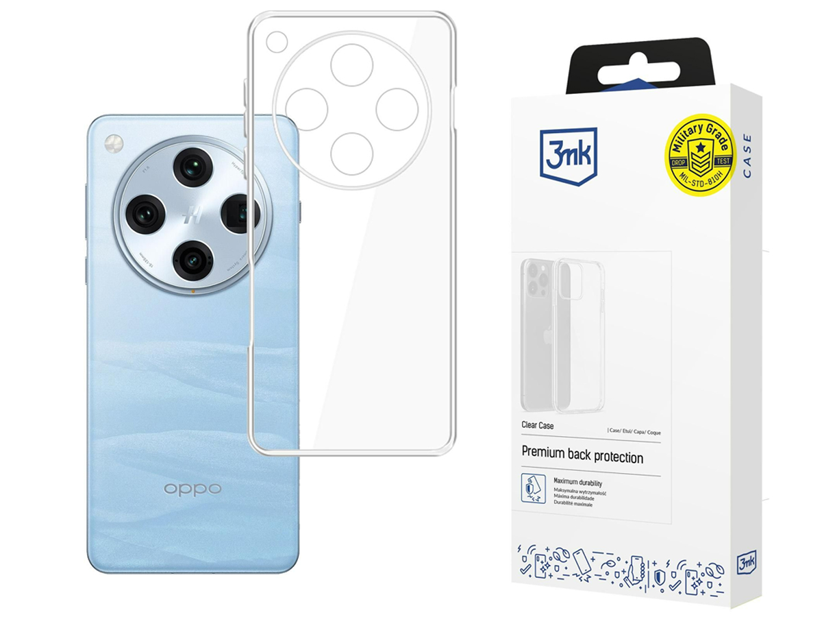 3mk Clear Case für OPPO Find X8 PRO