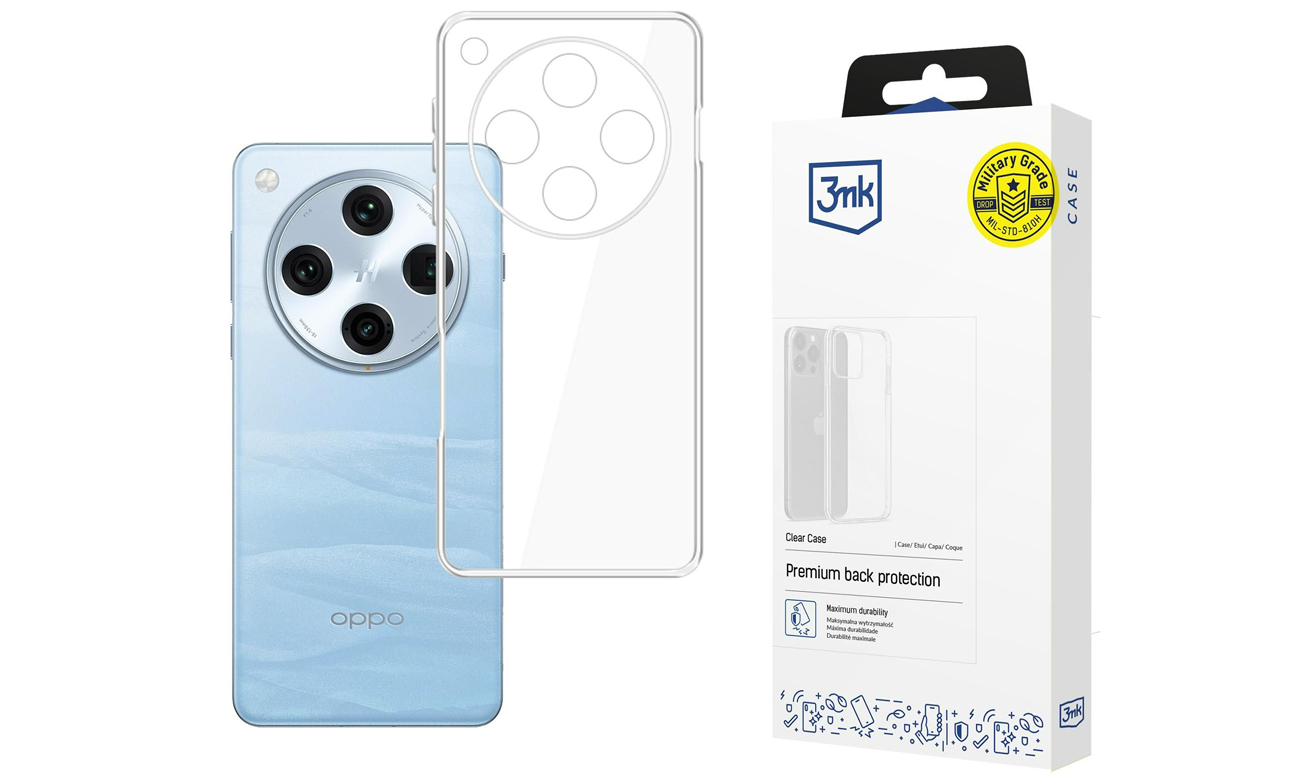 3mk Clear Case für OPPO Find X8 PRO